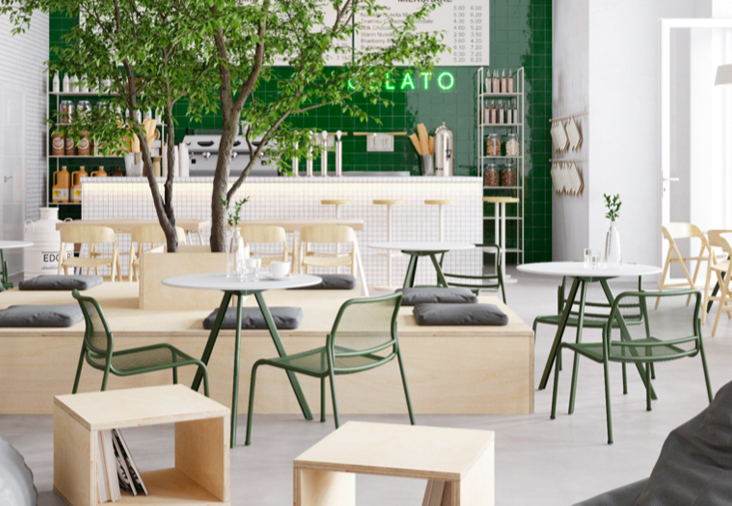 Gelato - La Cafetería que Funciona como Espacio de Coworking