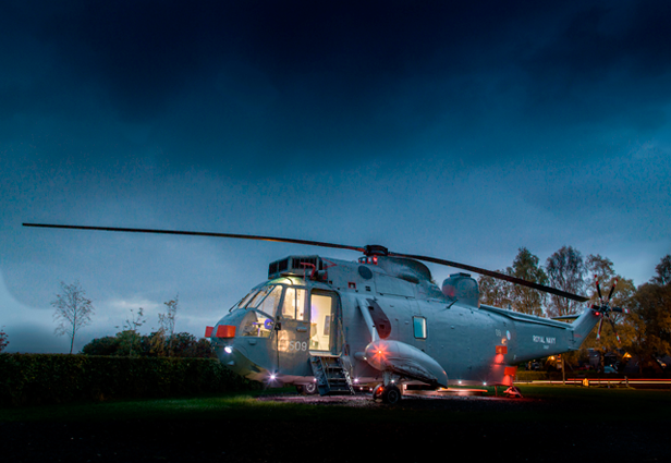 helicopter-glamping